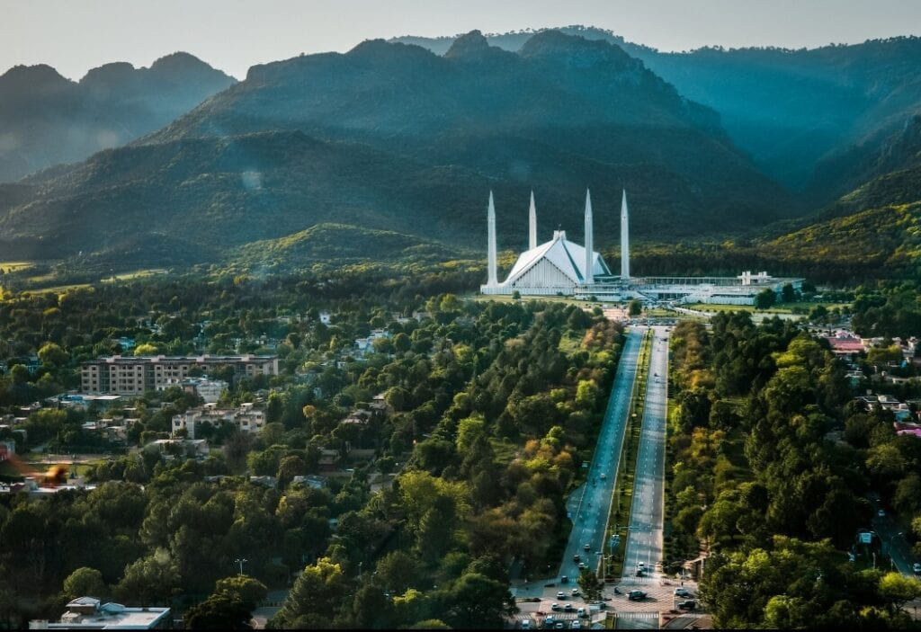 A mosque in Pakistan for sale.