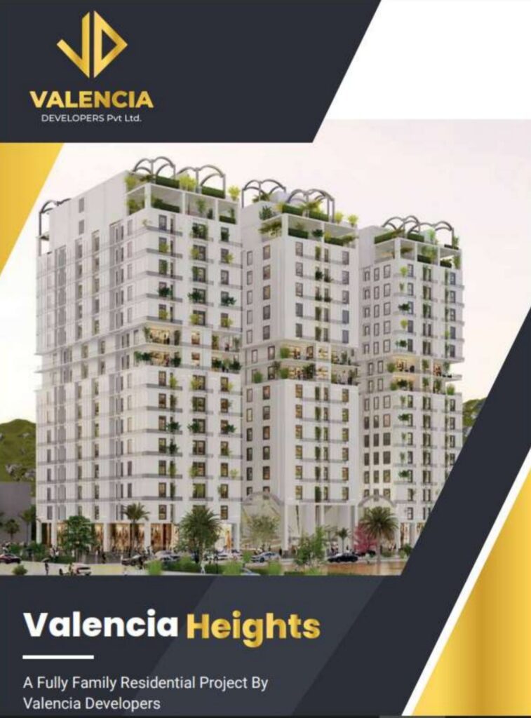 Located in Islamabad, Pakistan, Valencia Heights is a prestigious residential community offering luxurious living spaces.