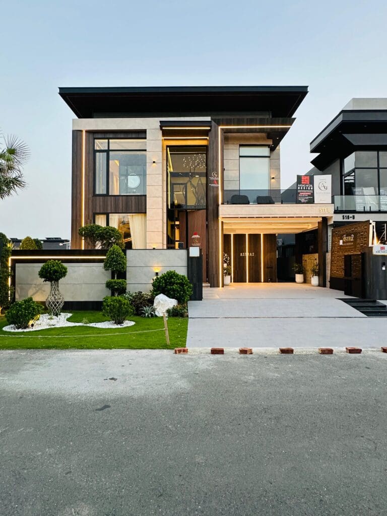 Sophisticated residence with modern touches