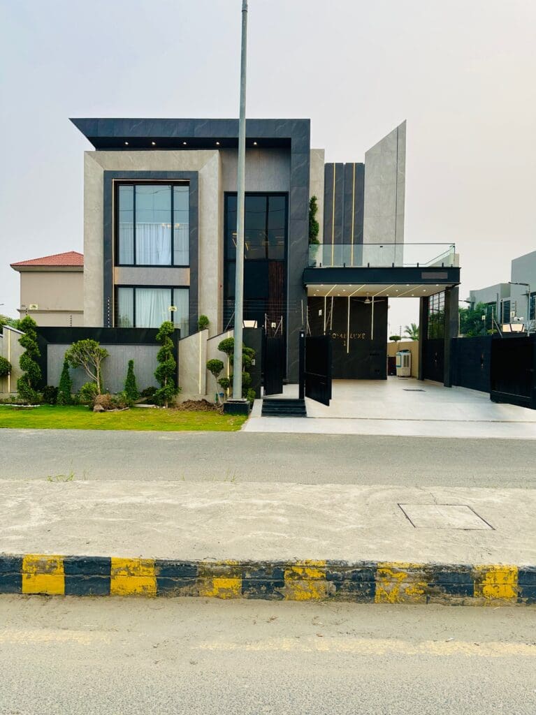 Stylish home with landscaped garden